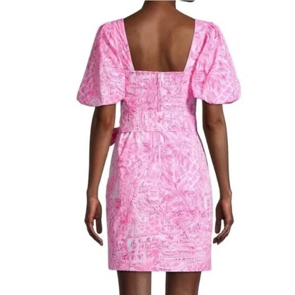 LILLY PULITZER Merian Ouff Dress Size M NWT Retail $198 Tuckernuck - Picture 2 of 5